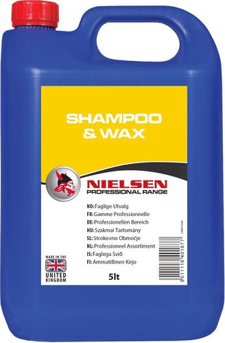 Nielsen Shampoo & Wax pesuaine 5L